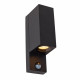 Lampada da parete grande da esterno con sensore di movimento