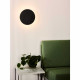 Lampada da parete grande struttura in alluminio e diffusore a led dimmerabile