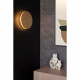 Lampada da parete grande struttura in alluminio e diffusore a led dimmerabile