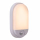 Lampada da parete ovale per esterno con sensore di movimento
