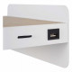 Lampada da parete per camera da letto con diffusore a led e base usb