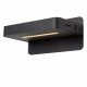 Lampada da parete per camera da letto con diffusore a led e base usb