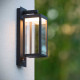 Lampada da parete per esterni in alluminio dal design moderno e diffusore a led