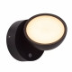 Lampada da parete per esterno con diffusore orientabile a LED design moderno