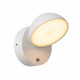 Lampada da parete per esterno con diffusore orientabile a LED design moderno