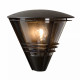 Lampada da parete per esterno con struttura in alluminio e diffusore in vetro