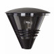 Lampada da parete per esterno con struttura in alluminio e diffusore in vetro