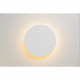 Lampada da parete piccola struttura in alluminio e diffusore a led dimmerabile