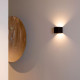 Lampada da parete ricaricabile da esterno a led con struttura in alluminio