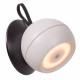 Lampada da parete ricaricabile da esterno con diffusore a LED dal design moderno