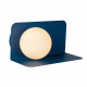 Lampada da parete struttura in acciaio e diffusore in vetro dal design moderno