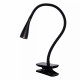 Lampada da scrivania a LED dimmerabile con diffusore orientabile in PVC