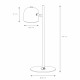 Lampada da scrivania ricaricabile per interni/esterni con LED dimmerabile