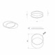 Lampada da soffitto a LED dimmerabile design moderno ed elegante