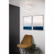 Lampada da soffitto con Led dimmerabile integrato e diffusore a spirale