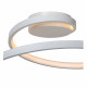 Lampada da soffitto con Led dimmerabile integrato e diffusore a spirale