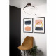 Lampada da soffitto con Led dimmerabile integrato e diffusore a spirale