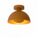 Lampada da soffitto con struttura a fungo in acciaio dal design moderno