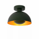 Lampada da soffitto con struttura a fungo in acciaio dal design moderno