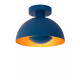 Lampada da soffitto con struttura a fungo in acciaio dal design moderno