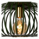 Lampada da soffitto con struttura e diffusore in metallo dal design moderno