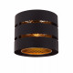 Lampada da soffitto con struttura e diffusore in metallo dal design moderno