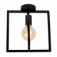 Lampada da soffitto con struttura in metallo dal design moderno ed elegante