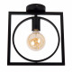 Lampada da soffitto con struttura in metallo dal design moderno ed elegante