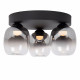 Lampada da soffitto con tre LED dimmerabili dal design moderno