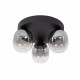 Lampada da soffitto con tre LED dimmerabili dal design moderno
