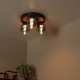 Lampada da soffitto con tre LED dimmerabili dal design moderno