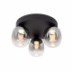 Lampada da soffitto con tre LED dimmerabili dal design moderno