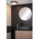 Lampada da soffitto gigante rotonda in alluminio con diffusore a led dimmerabile