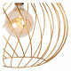 Lampada da soffitto grande con diffusore in metallo dal design moderno