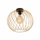 Lampada da soffitto grande con diffusore in metallo dal design moderno