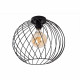 Lampada da soffitto grande con diffusore in metallo dal design moderno