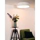 Lampada da soffitto grande rotonda con diffusore a LED integrato e dimmerabile