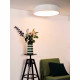 Lampada da soffitto grande rotonda con diffusore a LED integrato e dimmerabile