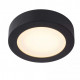 Lampada da soffitto media rotonda in alluminio con diffusore a led dimmerabile
