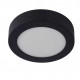 Lampada da soffitto media rotonda in alluminio con diffusore a led dimmerabile