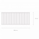 Lampada da soffitto moderna struttura in metallo e diffusore in rattan