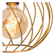 Lampada da soffitto piccola con diffusore in metallo dal design moderno