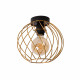 Lampada da soffitto piccola con diffusore in metallo dal design moderno