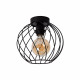Lampada da soffitto piccola con diffusore in metallo dal design moderno