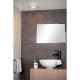 Lampada da soffitto piccola rotonda in alluminio con diffusore a led dimmerabile