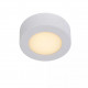 Lampada da soffitto piccola rotonda in alluminio con diffusore a led dimmerabile