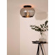 Lampada da soffitto piccola struttura moderna in metallo e diffusore in vetro