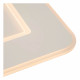 Lampada da soffitto quadrata con diffusore a LED dal design moderno