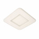 Lampada da soffitto quadrata con diffusore a LED dal design moderno