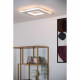 Lampada da soffitto quadrata con diffusore a LED dal design moderno